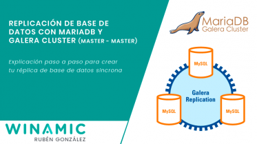 Sincronización de base de datos MariaDB con Galera Cluster