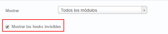 Mostrar hooks invisibles
