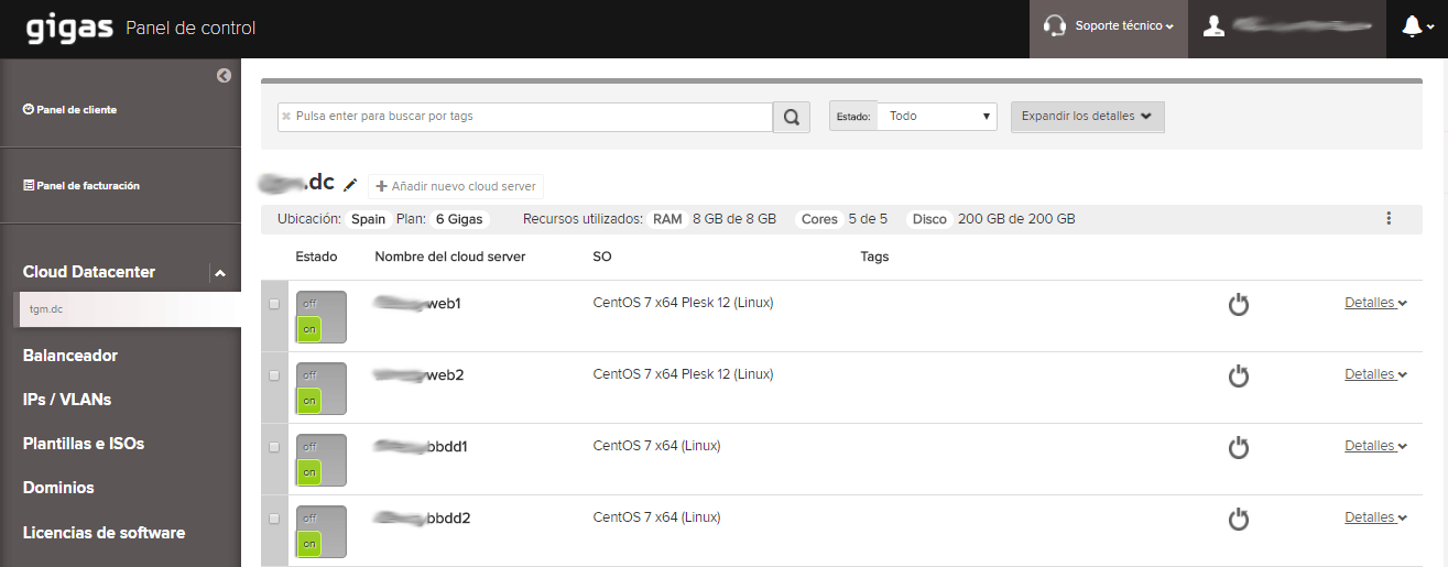 Gigas-Crear máquina virtual 2